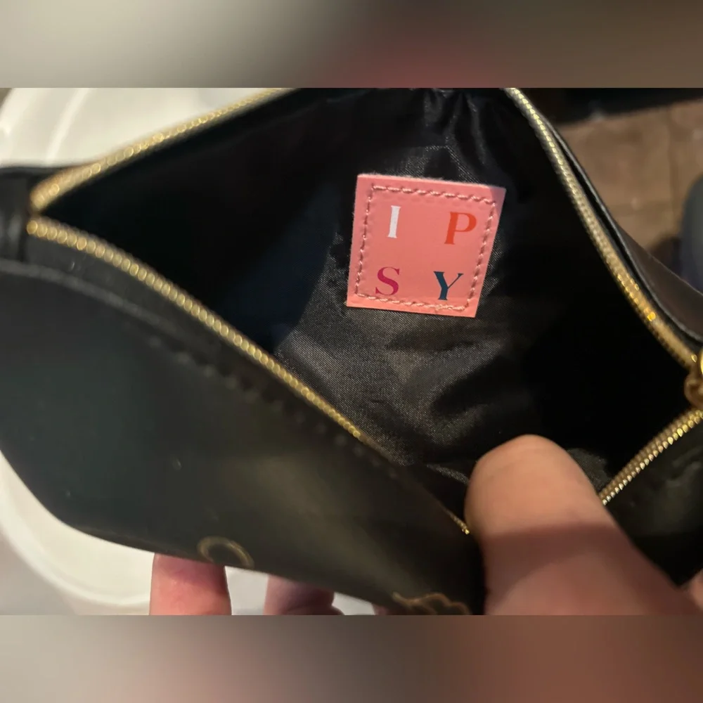 Ipsy Oct 2020 black gold magic makeup bag witchy cosmetics goth witch - Picture 6 of 8